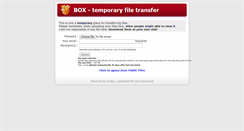 Desktop Screenshot of box.rpxholding.com